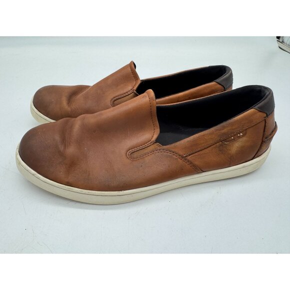 Cole Haan Men's Nantucket Slip-On Deck Leather Shoes Size 12M Brown Casual - Picture 9 of 11